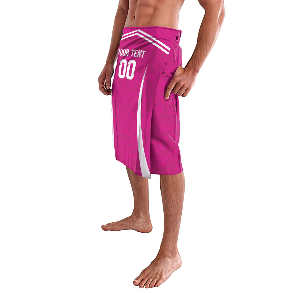 Custom Mexico 2026 Football Pink Lavalava Golden Eagle Victory