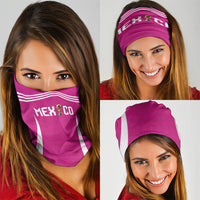 Mexico 2026 Football Pink Neck Gaiter Golden Eagle Victory