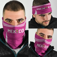 Mexico 2026 Football Pink Neck Gaiter Golden Eagle Victory