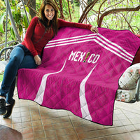 Mexico 2026 Football Pink Quilt Golden Eagle Victory