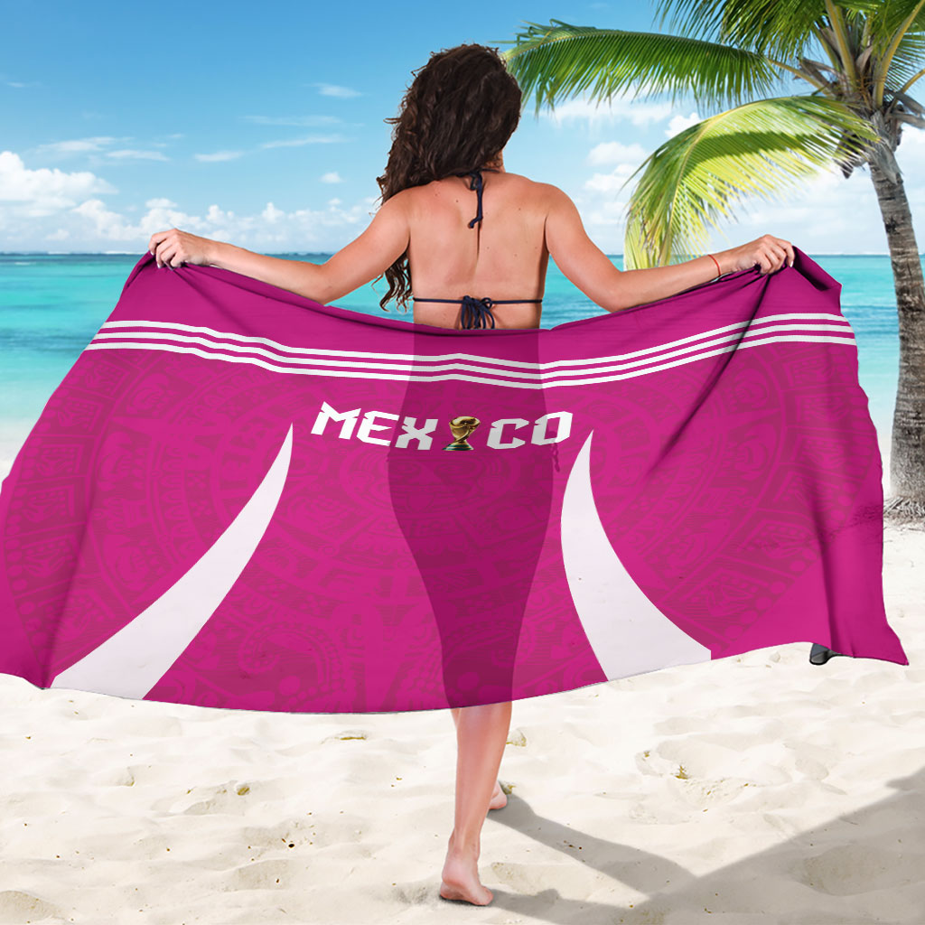 Mexico 2026 Football Pink Sarong Golden Eagle Victory