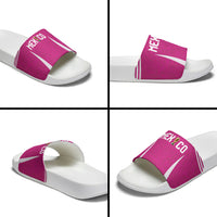Mexico 2026 Football Pink Slide Sandals Golden Eagle Victory