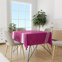 Mexico 2026 Football Pink Tablecloth Golden Eagle Victory