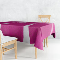 Mexico 2026 Football Pink Tablecloth Golden Eagle Victory