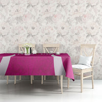 Mexico 2026 Football Pink Tablecloth Golden Eagle Victory
