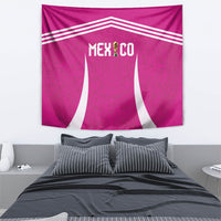 Mexico 2026 Football Pink Tapestry Golden Eagle Victory