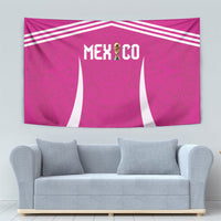 Mexico 2026 Football Pink Tapestry Golden Eagle Victory