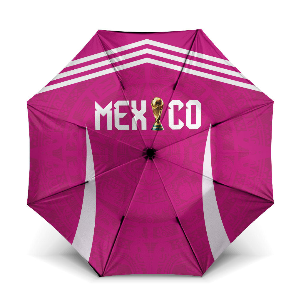 Mexico 2026 Football Pink Umbrella Golden Eagle Victory