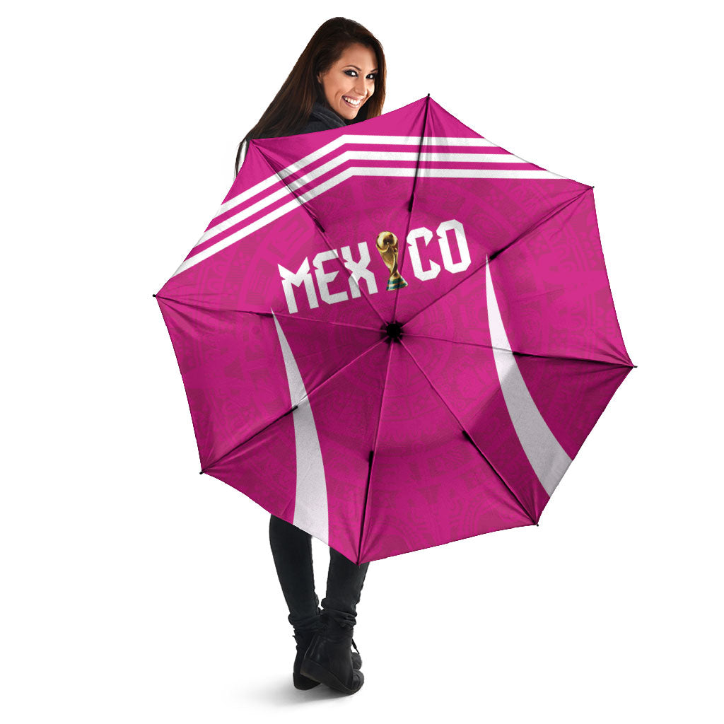 Mexico 2026 Football Pink Umbrella Golden Eagle Victory