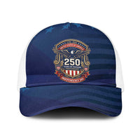 USA 250 Years Of Freedom Baseball Net Cap Happy Independence Day 2026