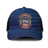 USA 250 Years Of Freedom Mesh Trucker Cap Happy Independence Day 2026
