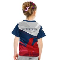 France Rugby Kid T Shirt XV de France 2023 World Cup - Wonder Print Shop