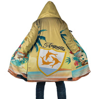 Anguilla AI Tropical Flowers Cloak - Wonder Print Shop