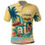Anguilla AI Tropical Flowers Polo Shirt - Wonder Print Shop