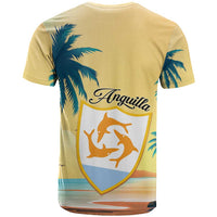 Anguilla AI Tropical Flowers T Shirt - Wonder Print Shop