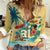 Anguilla AI Tropical Flowers Women Casual Shirt - Wonder Print Shop