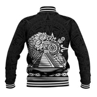 Mexican Aztec Pyramid Baseball Jacket Aztec Pattern - Wonder Print Shop