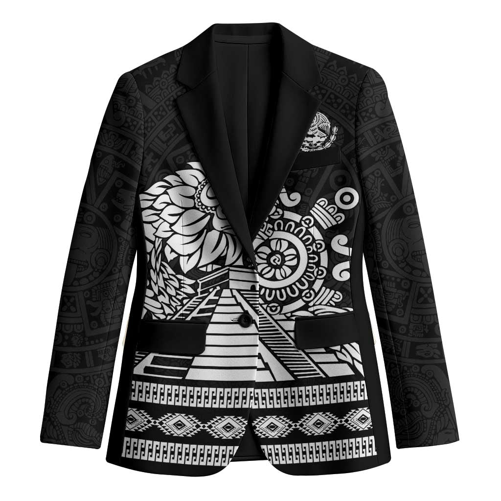 Mexican Aztec Pyramid Blazer Aztec Pattern - Wonder Print Shop