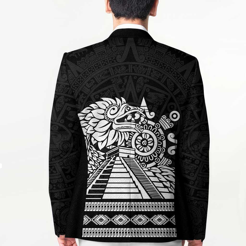 Mexican Aztec Pyramid Blazer Aztec Pattern - Wonder Print Shop