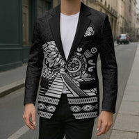 Mexican Aztec Pyramid Blazer Aztec Pattern - Wonder Print Shop