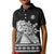 Mexican Aztec Pyramid Kid Polo Shirt Aztec Pattern - Wonder Print Shop