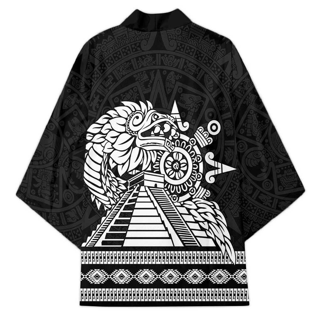 Mexican Aztec Pyramid Kimono Aztec Pattern - Wonder Print Shop