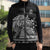 Mexican Aztec Pyramid Sleeveless Puffer Jacket Aztec Pattern - Wonder Print Shop