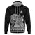 Mexican Aztec Pyramid Zip Hoodie Aztec Pattern - Wonder Print Shop