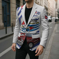 Personalized Cuba 2025 Independence Day Blazer The Beauty Of Classic Car - Wonder Print Shop