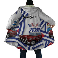 Personalized Cuba 2025 Independence Day Cloak The Beauty Of Classic Car - Wonder Print Shop