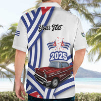Personalized Cuba 2025 Independence Day Hawaiian Shirt The Beauty Of Classic Car - Wonder Print Shop