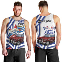 Personalized Cuba 2025 Independence Day Men Tank Top The Beauty Of Classic Car - Wonder Print Shop