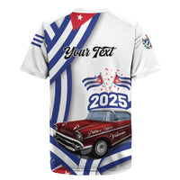 Personalized Cuba 2025 Independence Day Rugby Jersey The Beauty Of Classic Car - Wonder Print Shop