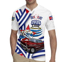 Personalized Cuba 2025 Independence Day Rugby Jersey The Beauty Of Classic Car - Wonder Print Shop