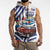 Personalized Cuba 2025 Independence Day Sleeveless Hoodie The Beauty Of Classic Car - Wonder Print Shop