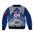 Custom Samoa Rugby Bomber Jacket Toa Samoa Myriad Patterns - Wonder Print Shop