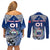 Custom Samoa Rugby Couples Matching Off Shoulder Short Dress and Long Sleeve Button Shirt Toa Samoa Myriad Patterns - Wonder Print Shop