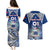 Custom Samoa Rugby Couples Matching Puletasi Dress and Hawaiian Shirt Toa Samoa Myriad Patterns - Wonder Print Shop