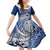 Custom Samoa Rugby Family Matching Long Sleeve Bodycon Dress and Hawaiian Shirt Toa Samoa Myriad Patterns - Wonder Print Shop