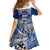 Custom Samoa Rugby Family Matching Long Sleeve Bodycon Dress and Hawaiian Shirt Toa Samoa Myriad Patterns - Wonder Print Shop