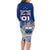 Custom Samoa Rugby Family Matching Long Sleeve Bodycon Dress and Hawaiian Shirt Toa Samoa Myriad Patterns - Wonder Print Shop