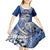Custom Samoa Rugby Kid Short Sleeve Dress Toa Samoa Myriad Patterns - Wonder Print Shop