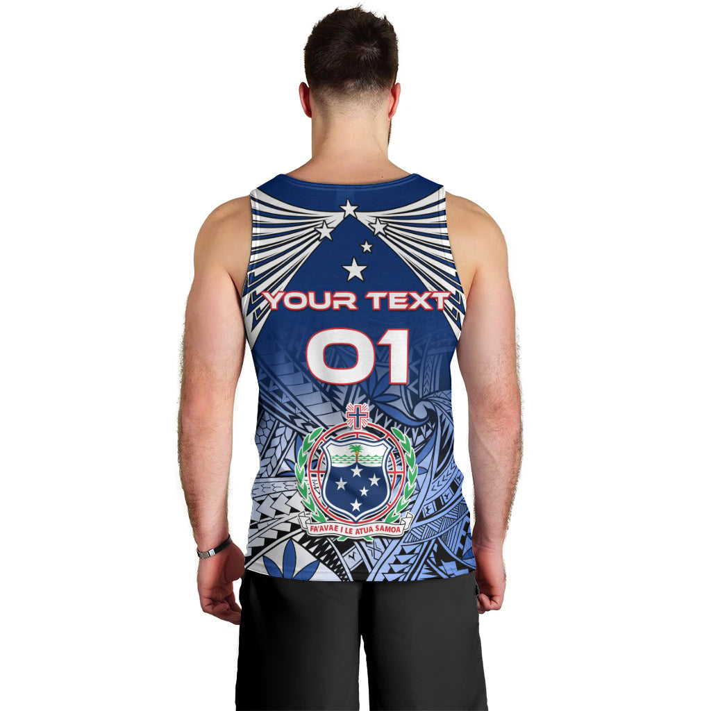 Custom Samoa Rugby Men Tank Top Toa Samoa Myriad Patterns - Wonder Print Shop