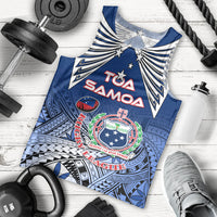 Custom Samoa Rugby Men Tank Top Toa Samoa Myriad Patterns - Wonder Print Shop