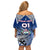 Custom Samoa Rugby Off Shoulder Short Dress Toa Samoa Myriad Patterns - Wonder Print Shop