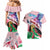 Personalised Kenya Independence Day Couples Matching Mermaid Dress and Hawaiian Shirt The Lilac Breasted Roller Unique Version - Wonder Print Shop