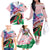Personalised Kenya Independence Day Family Matching Off Shoulder Long Sleeve Dress and Hawaiian Shirt The Lilac Breasted Roller Unique Version - Wonder Print Shop