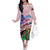 Personalised Kenya Independence Day Family Matching Off Shoulder Long Sleeve Dress and Hawaiian Shirt The Lilac Breasted Roller Unique Version - Wonder Print Shop