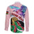 Personalised Kenya Independence Day Family Matching Off Shoulder Maxi Dress and Hawaiian Shirt The Lilac Breasted Roller Unique Version - Wonder Print Shop