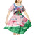 Personalised Kenya Independence Day Kid Short Sleeve Dress The Lilac Breasted Roller Unique Version - Wonder Print Shop